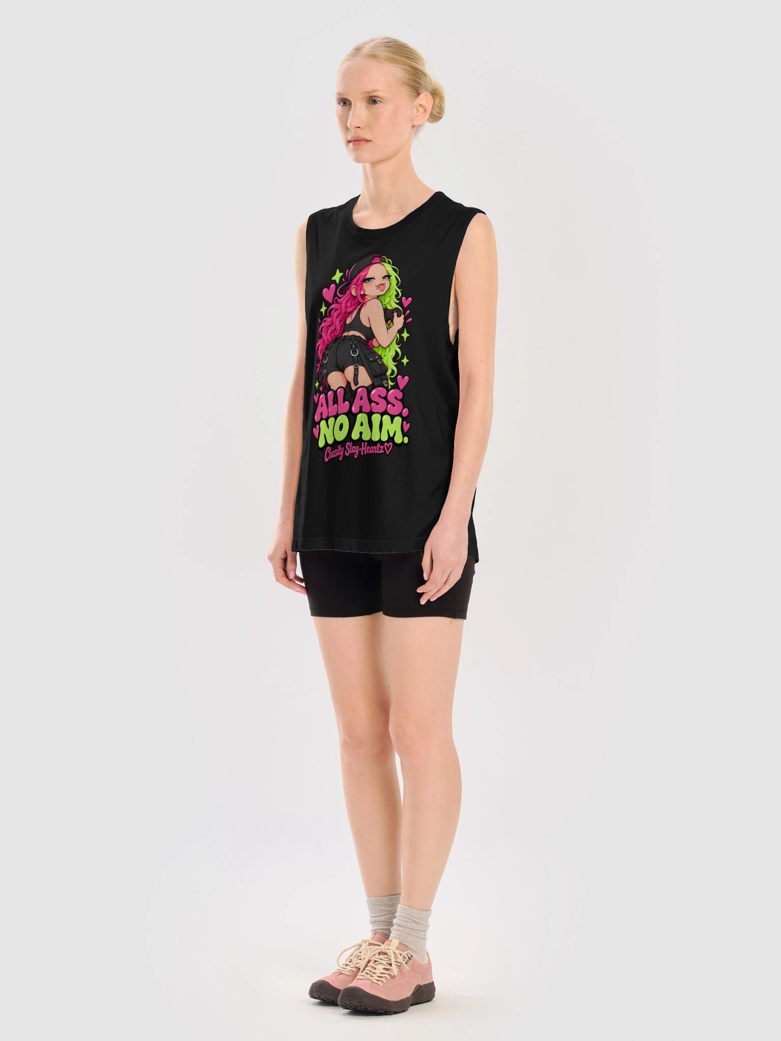 All Ass. No Aim. - Chad Graphic Tank product image (9)