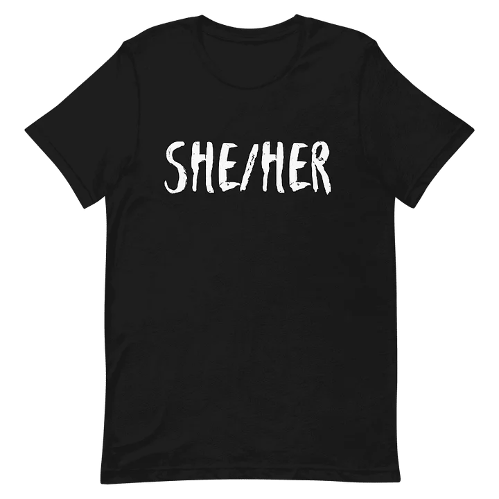 Pronouns shirt product image (1)