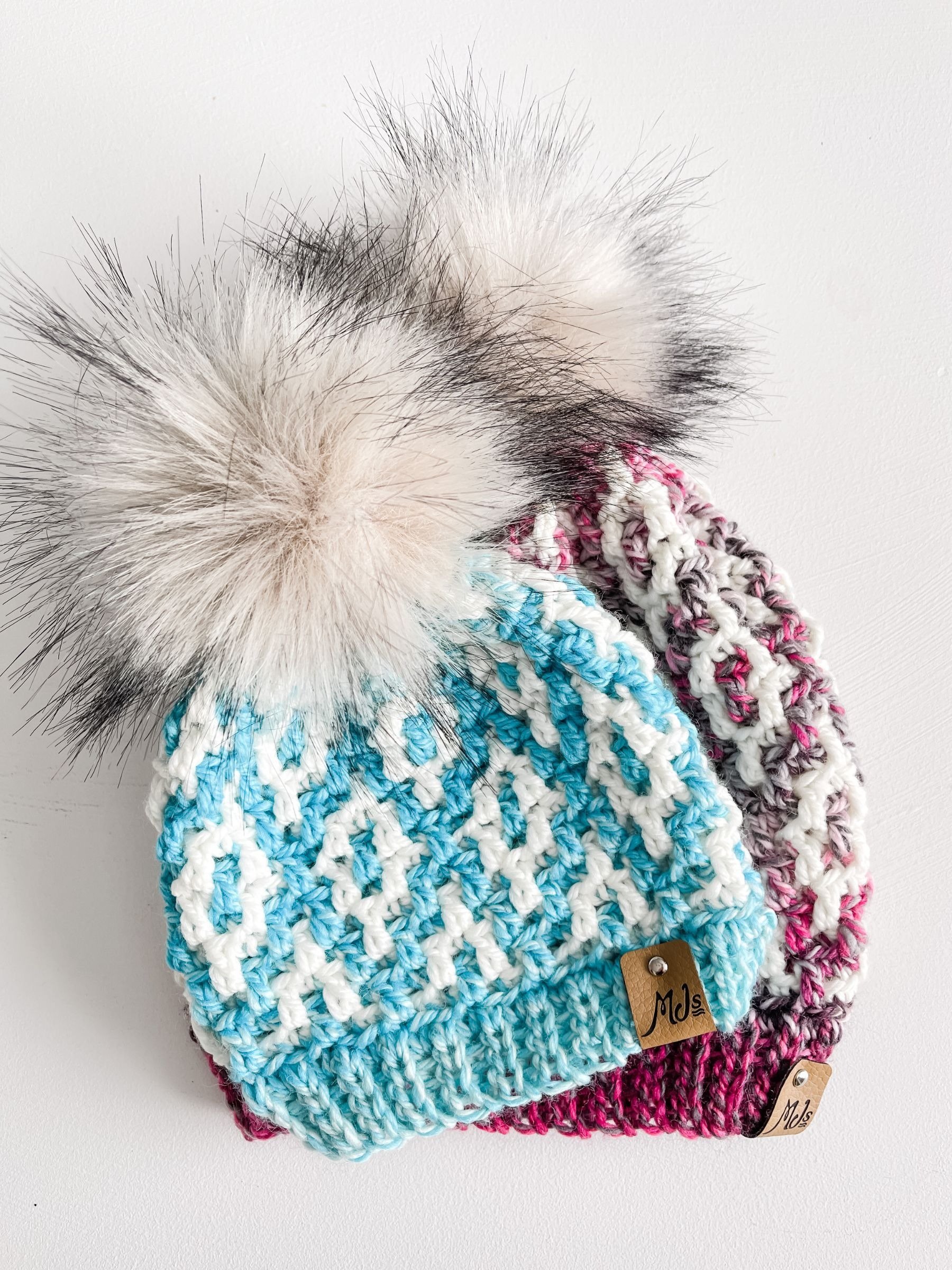 Bulky Mosaic Beanie Crochet Pattern product image (3)