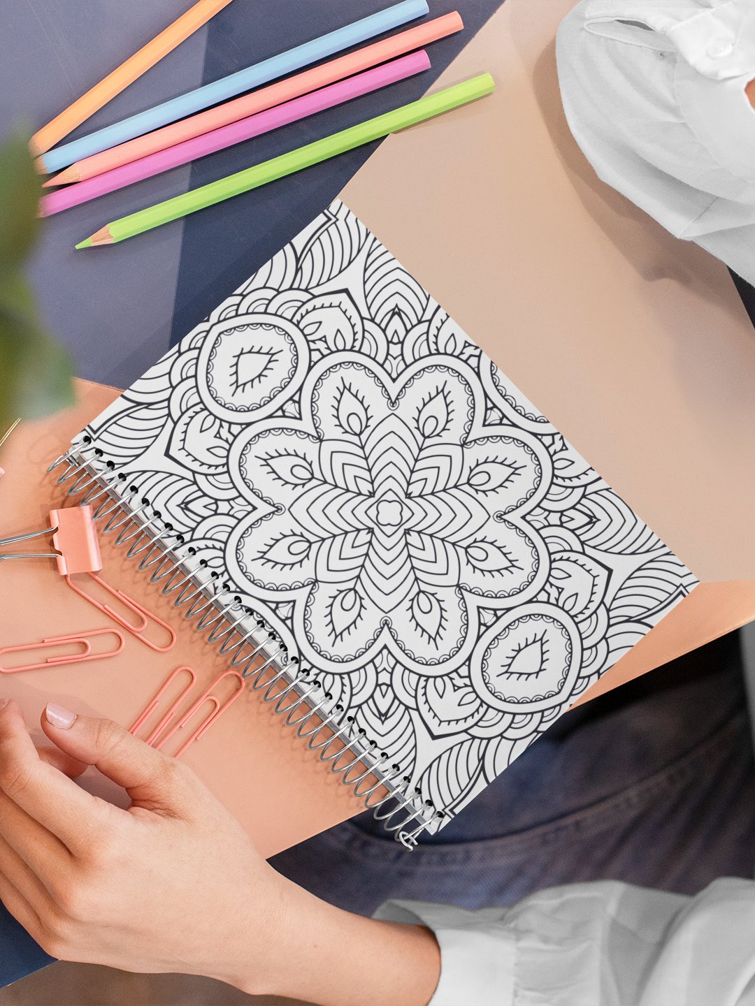 Mega Mandala Printable Coloring Book product image (5)