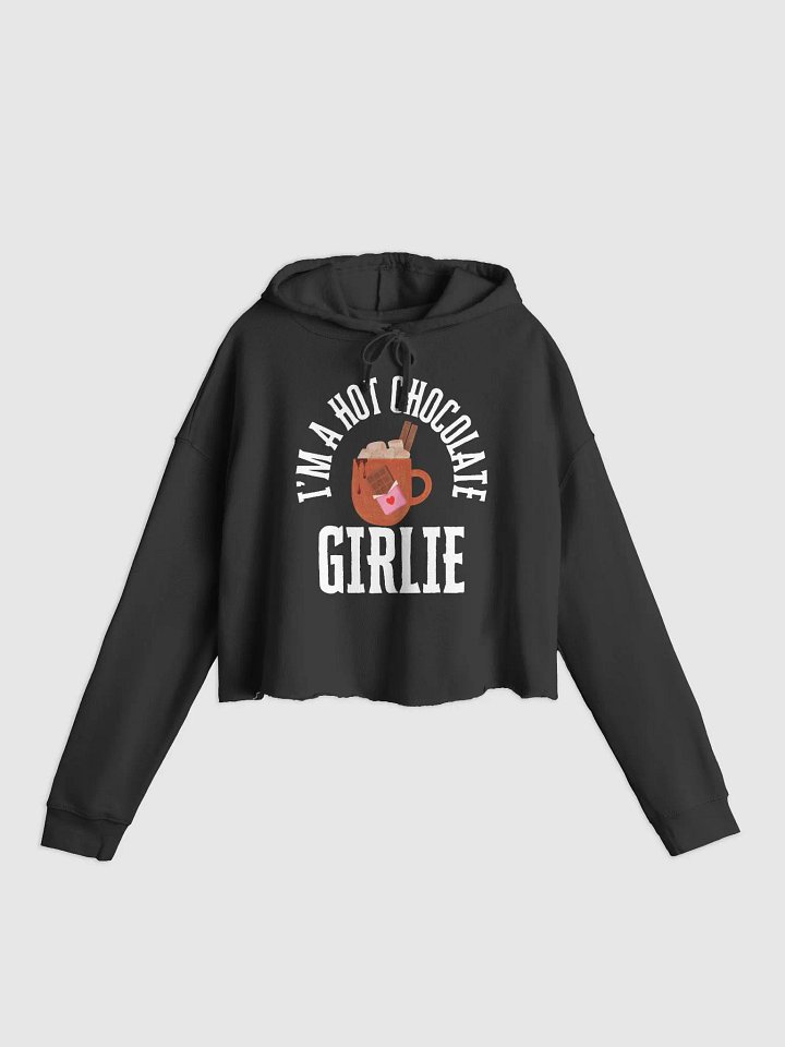 Cozy Season Cropped Hoodie (Dark Colors, simple) product image (3)