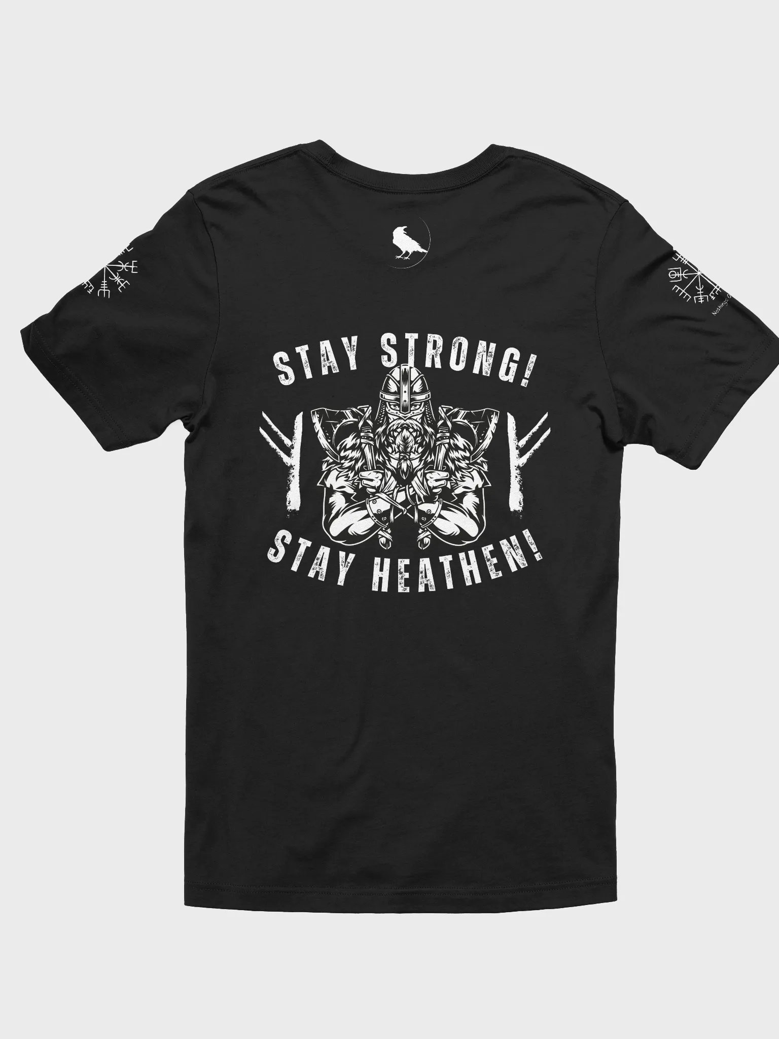 Stay heathen back print product image (3)