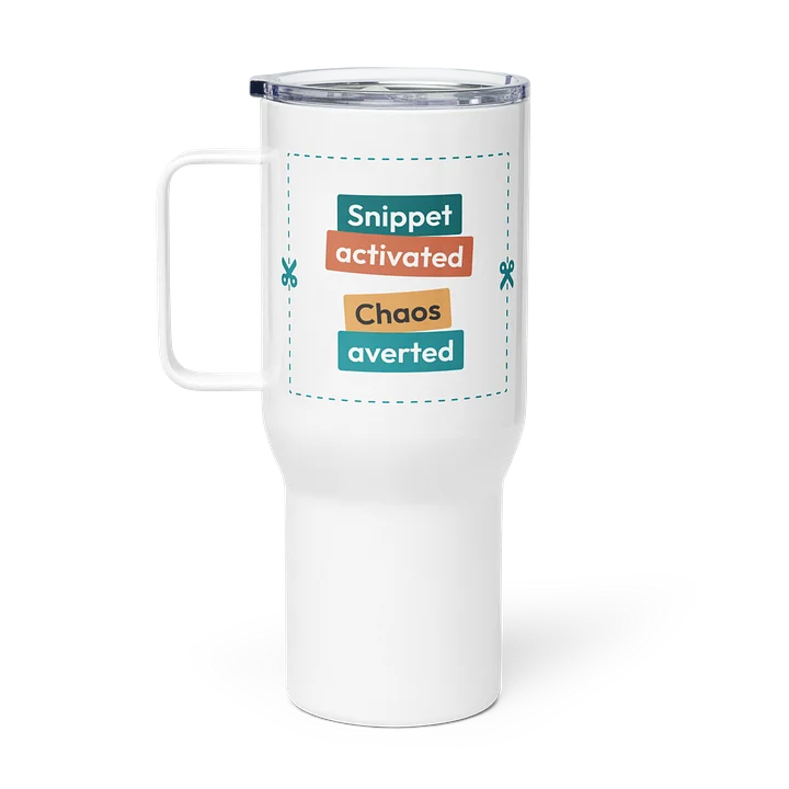 Snippet Activated Travel Mug product image (1)