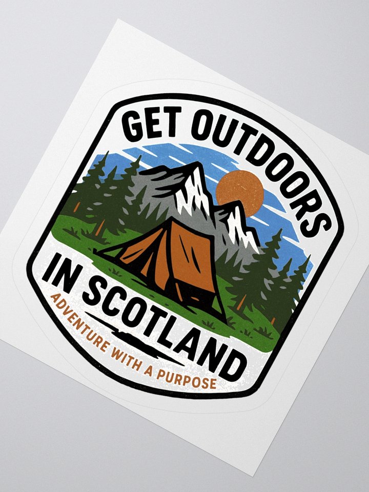 Get Outdoors in Scotland Sticker product image (6)