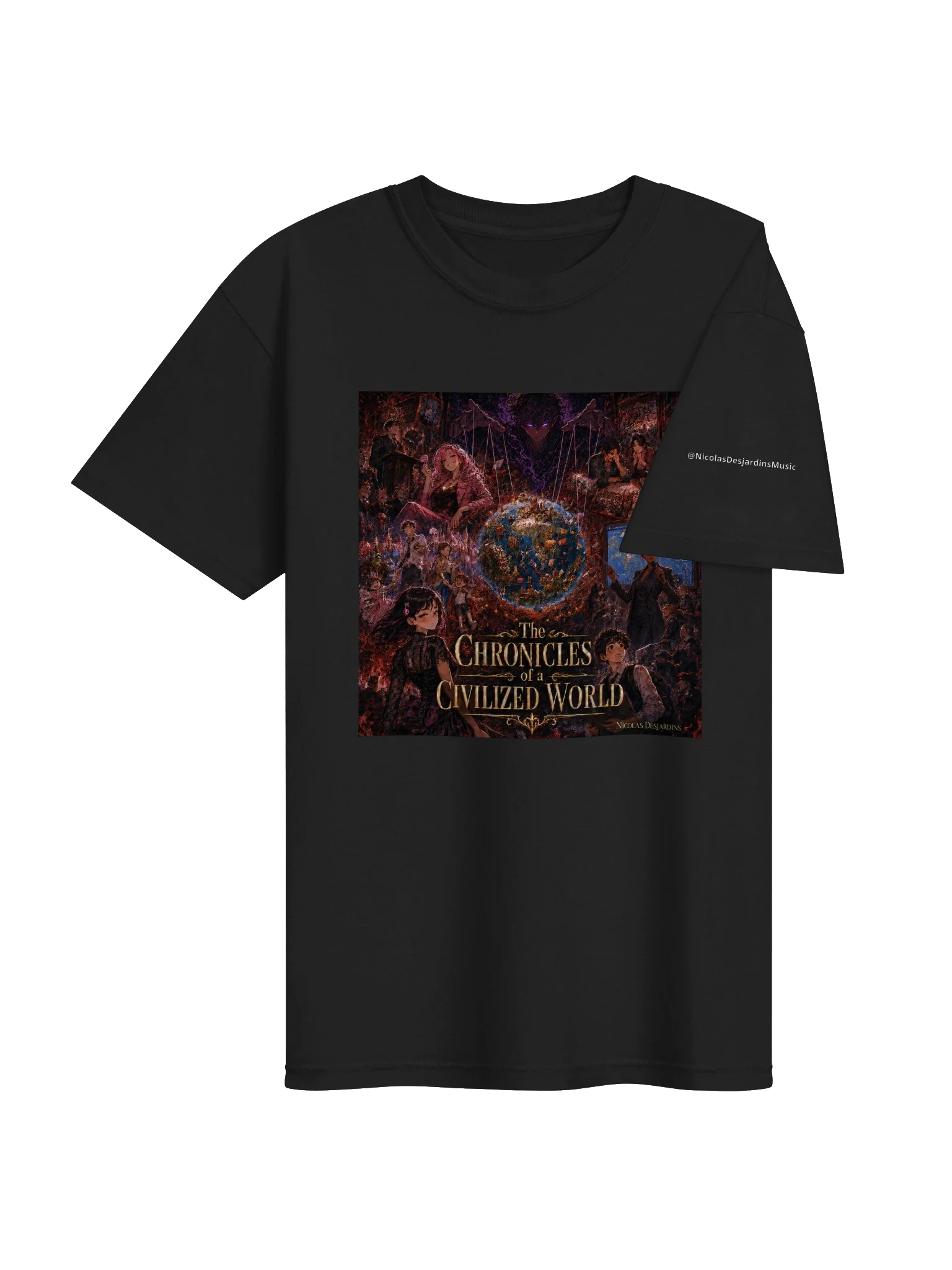 Chronicles of a Civilized World — Album Tour Tee - tqkULRN7gBo