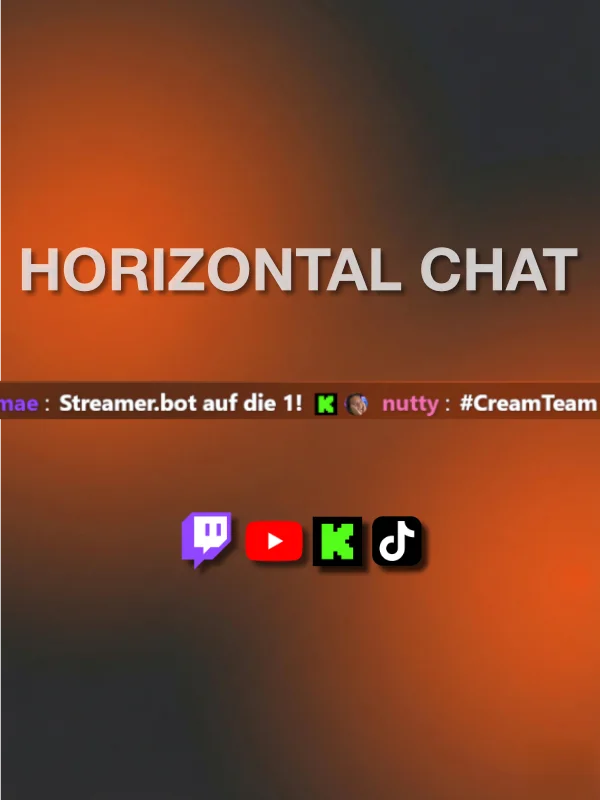 Horizontal Chat product image (1)