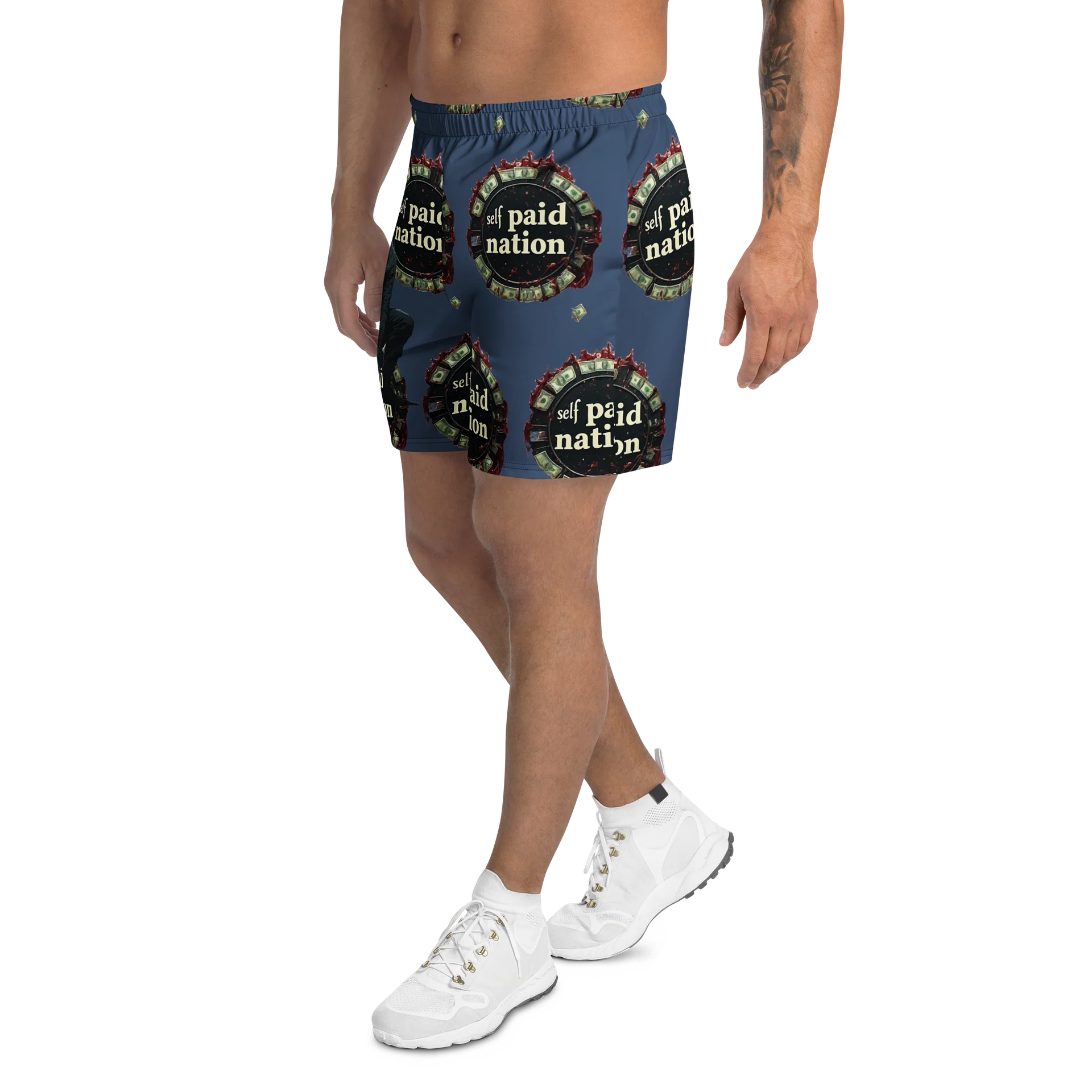 Self Paid Nation Gear All-Over Shorts product image (3)