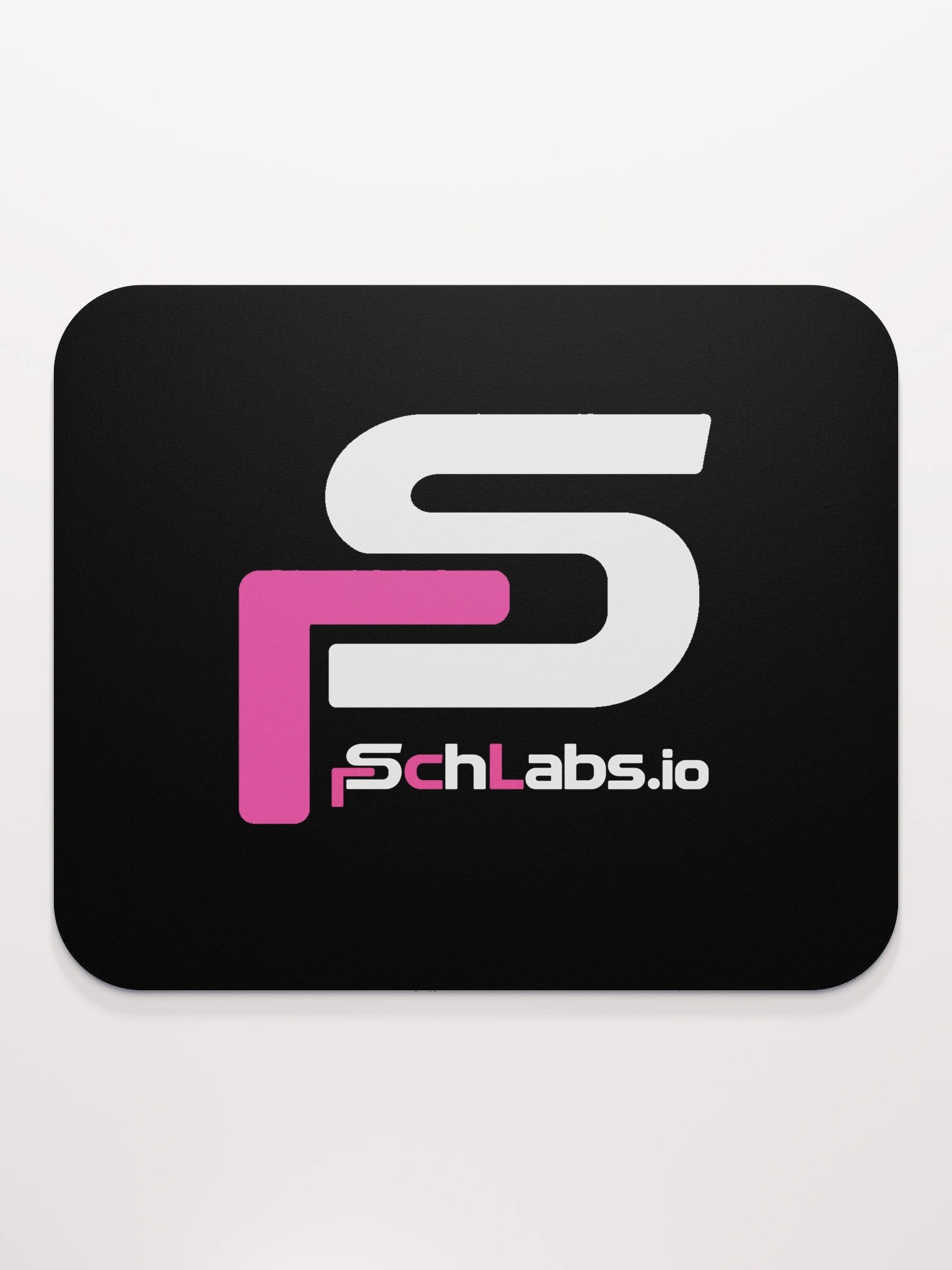 SchLabs Signature Mouse Pad — Black & Pink product image (2)