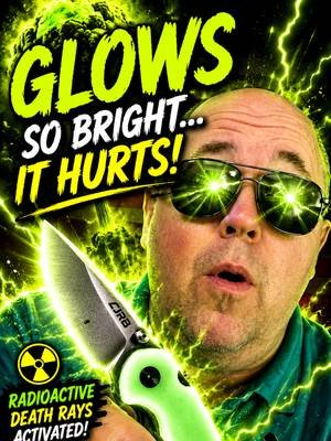 ☢️ WARNING: Side effects of carrying the CJRB Bolt may include random compliments, jealous friends, and the irresistible urge to turn off the lights. 😎 Okay... maybe it doesn't actually emit radioactive death rays. 😂 But this glow-in-the-dark handle is one of the coolest features I've seen on an EDC in a long time. Add a razor-sharp blade and smooth action, and you've got a knife that's both fun and functional. 👇 Grab yours from the link below before they disappear into the dark. #CJRB #EDC #cjrbbolt  #KnifeTok #survivalreviews 