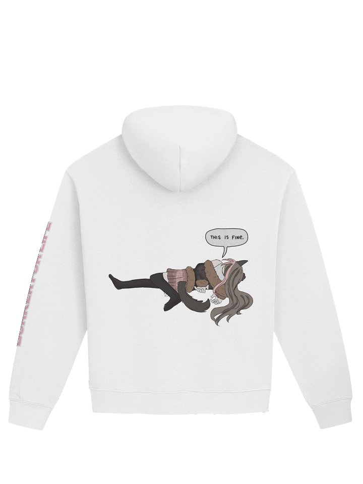 White PupHoodieee product image (2)