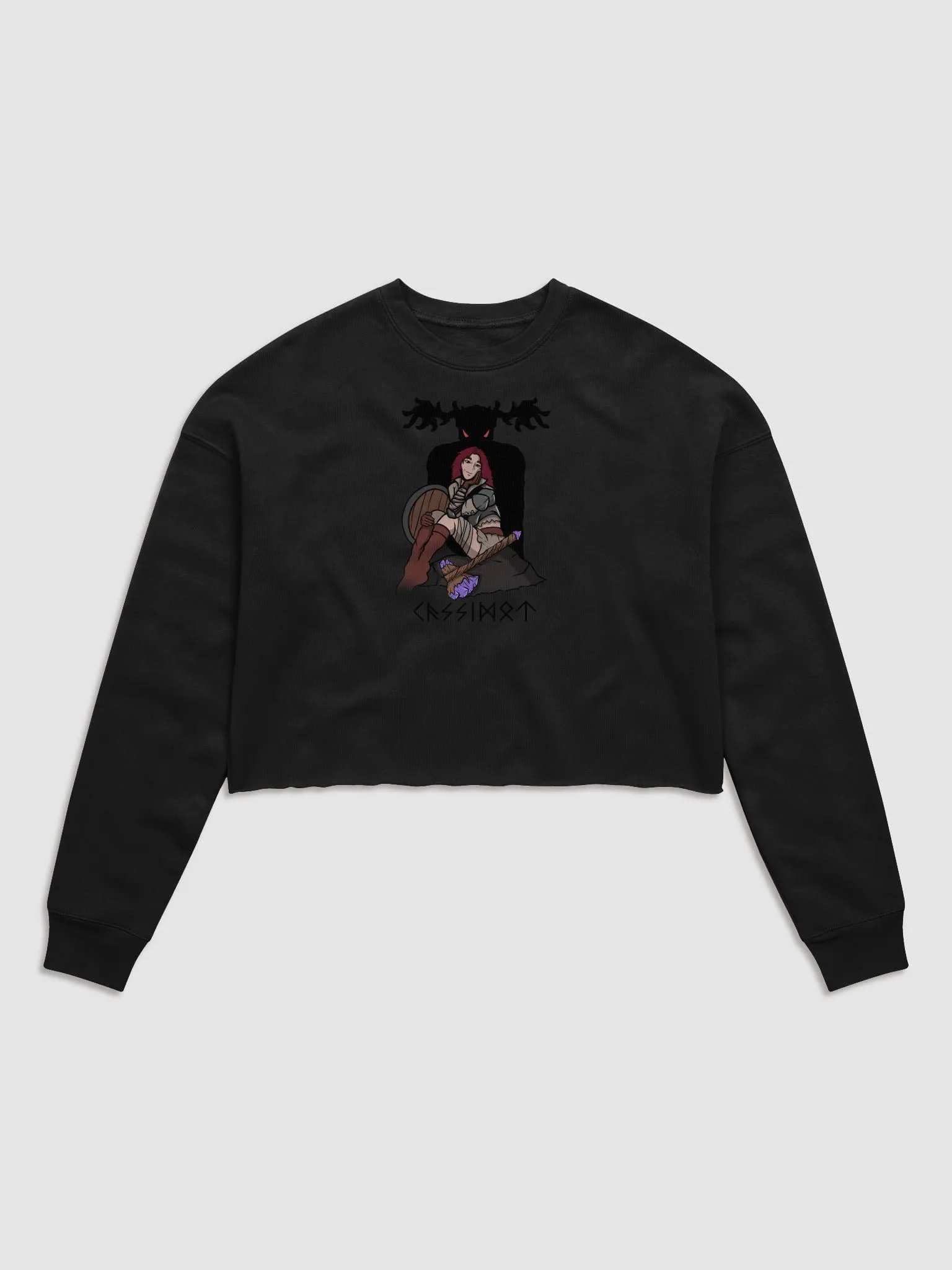 Cassidot Viking Crop Sweatshirt product image (1)