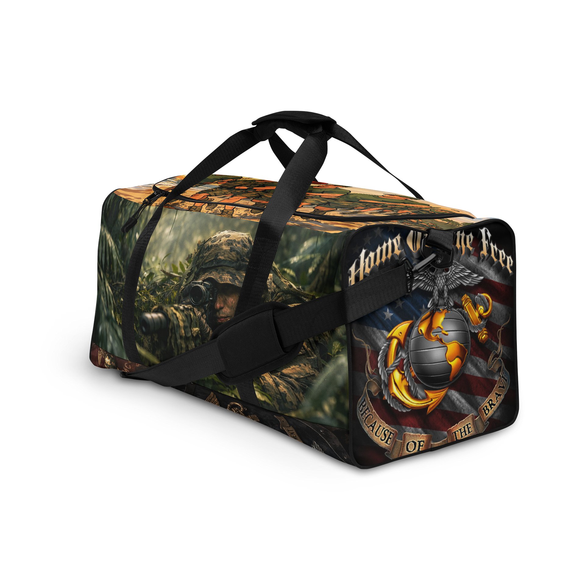 USMC Travel Bag — Once a Marine, Always a Marine product image (3)