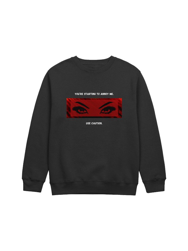 "Use Caution" Dark Premium Sweatshirt product image (1)