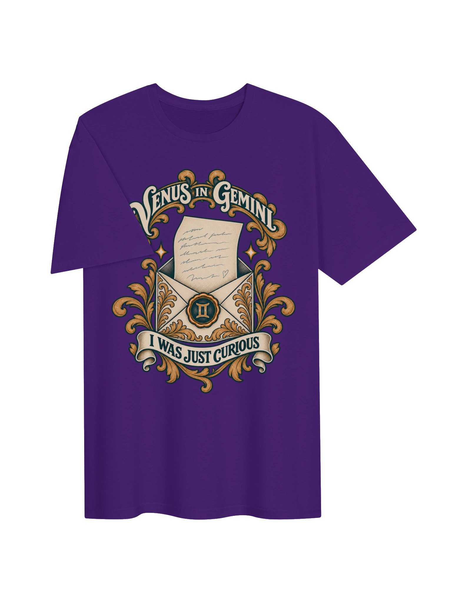 Venus in Gemini I Was Just Curious Tee product image (3)