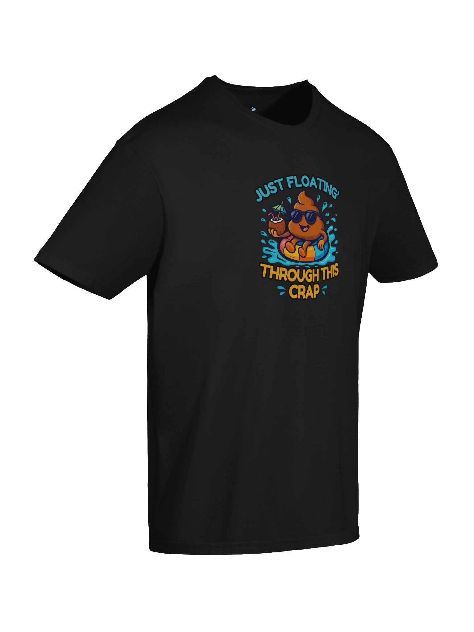 Just Floatin' Through This Crap T-Shirt product image (5)