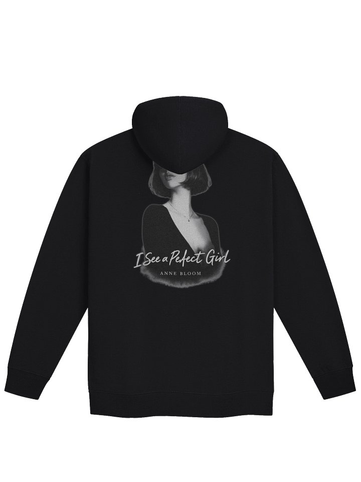 Fleece Zip Up Hoodie - I See a Perfect Girl product image (2)