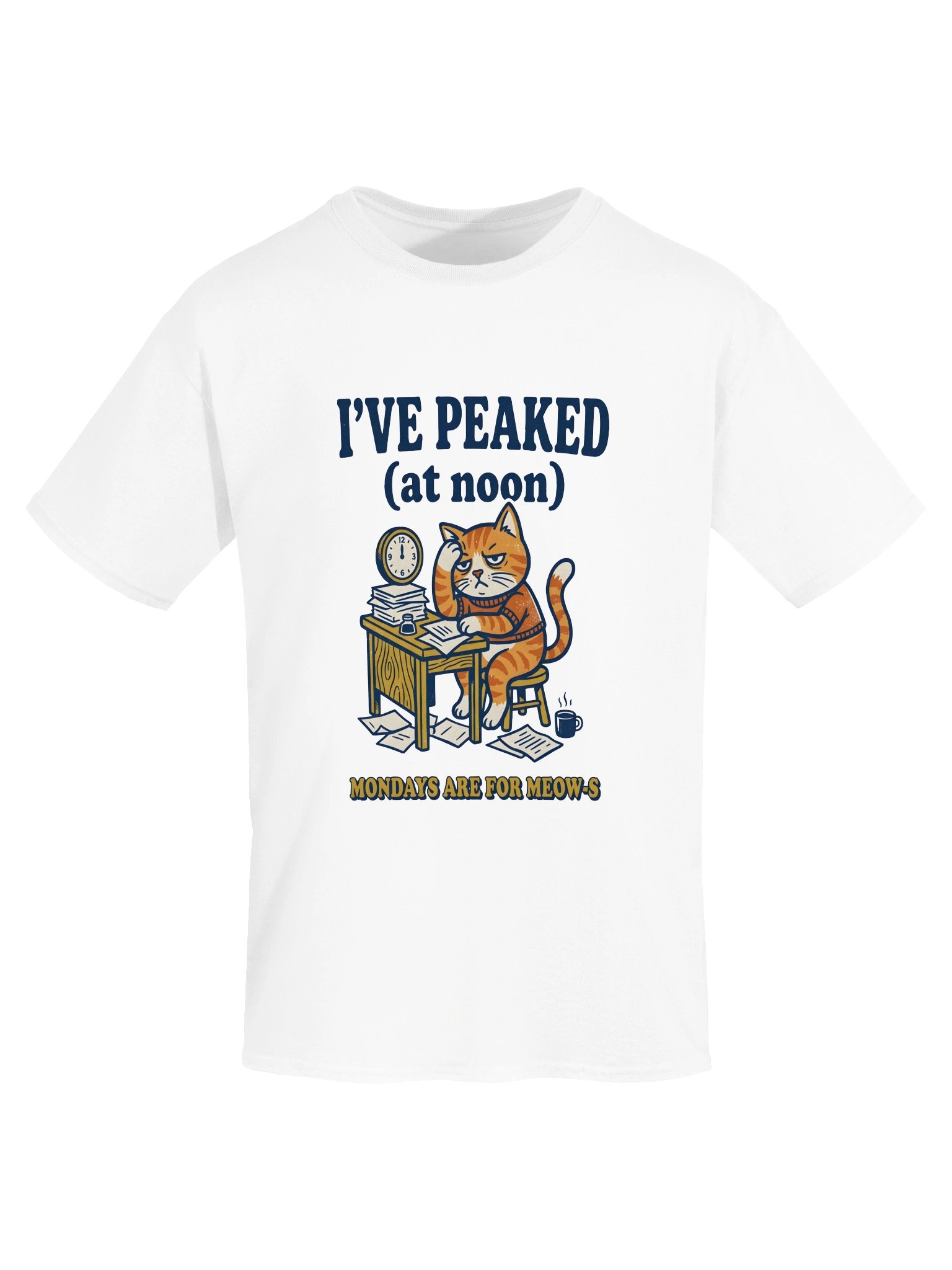 Mondays Are for Meows - Funny Cat Lady T-Shirt for Women product image (5)
