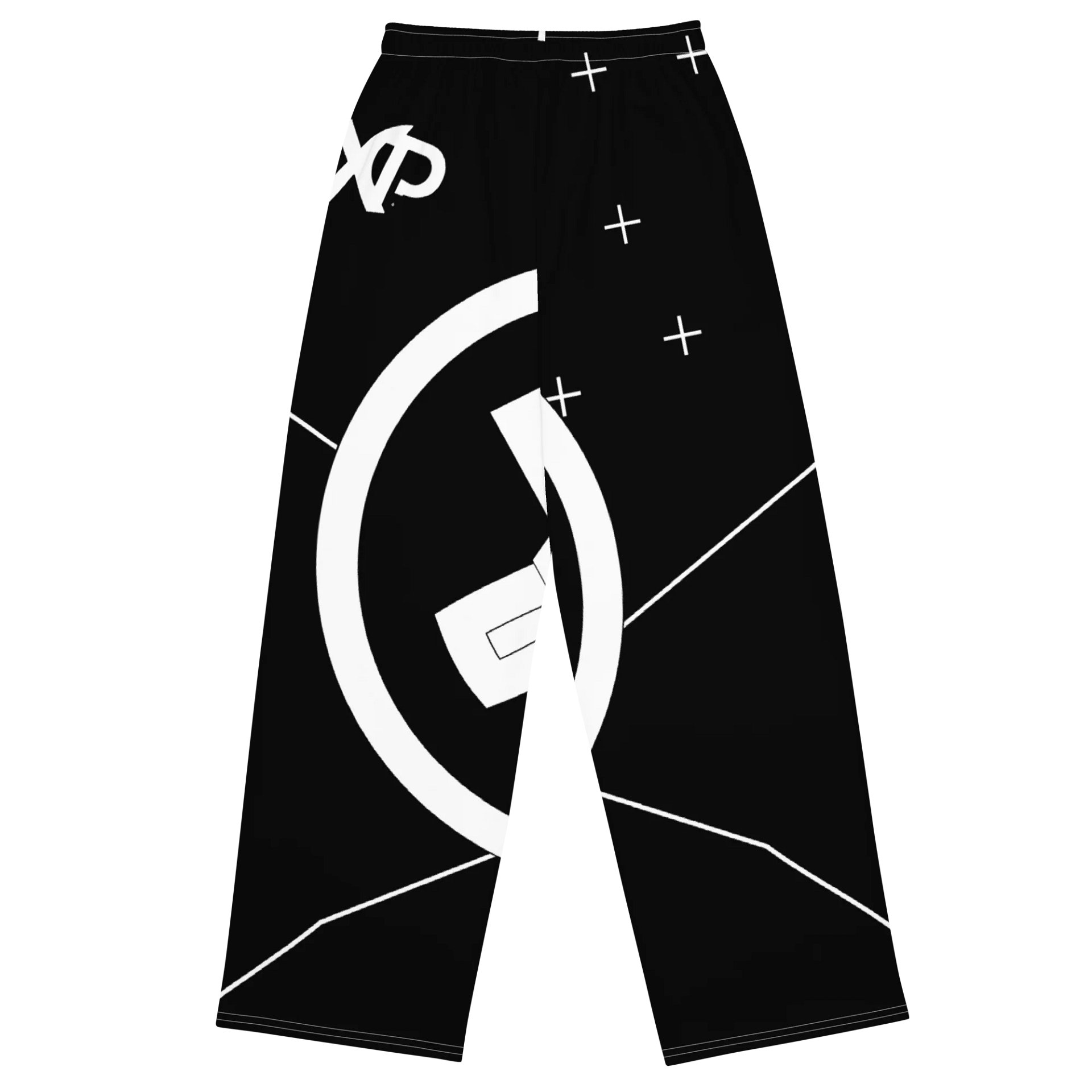 All-Over Print Unisex Wide-Leg Pants product image (2)