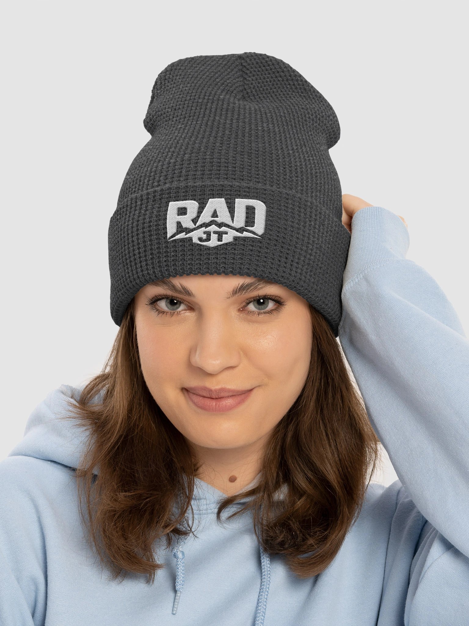 Peak Logo Waffle Beanie product image (5)