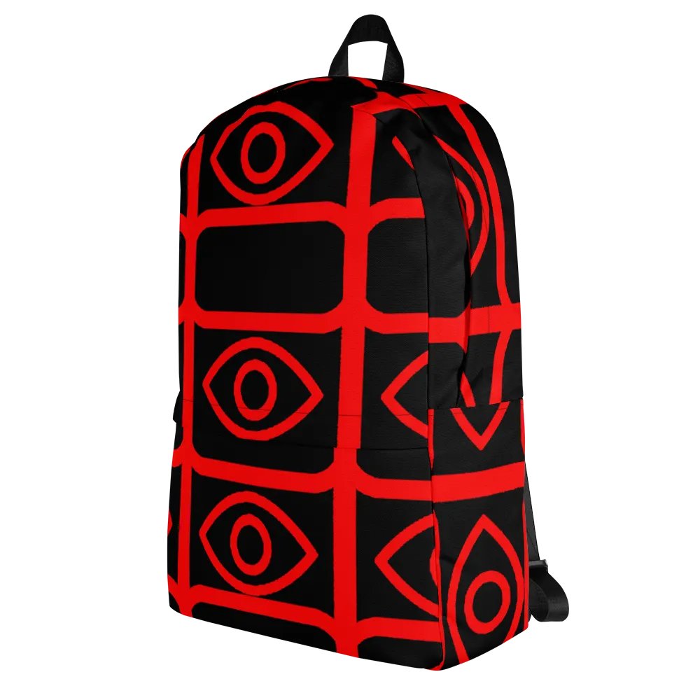 EyeSeeThru Logo Pattern Backpack product image (5)