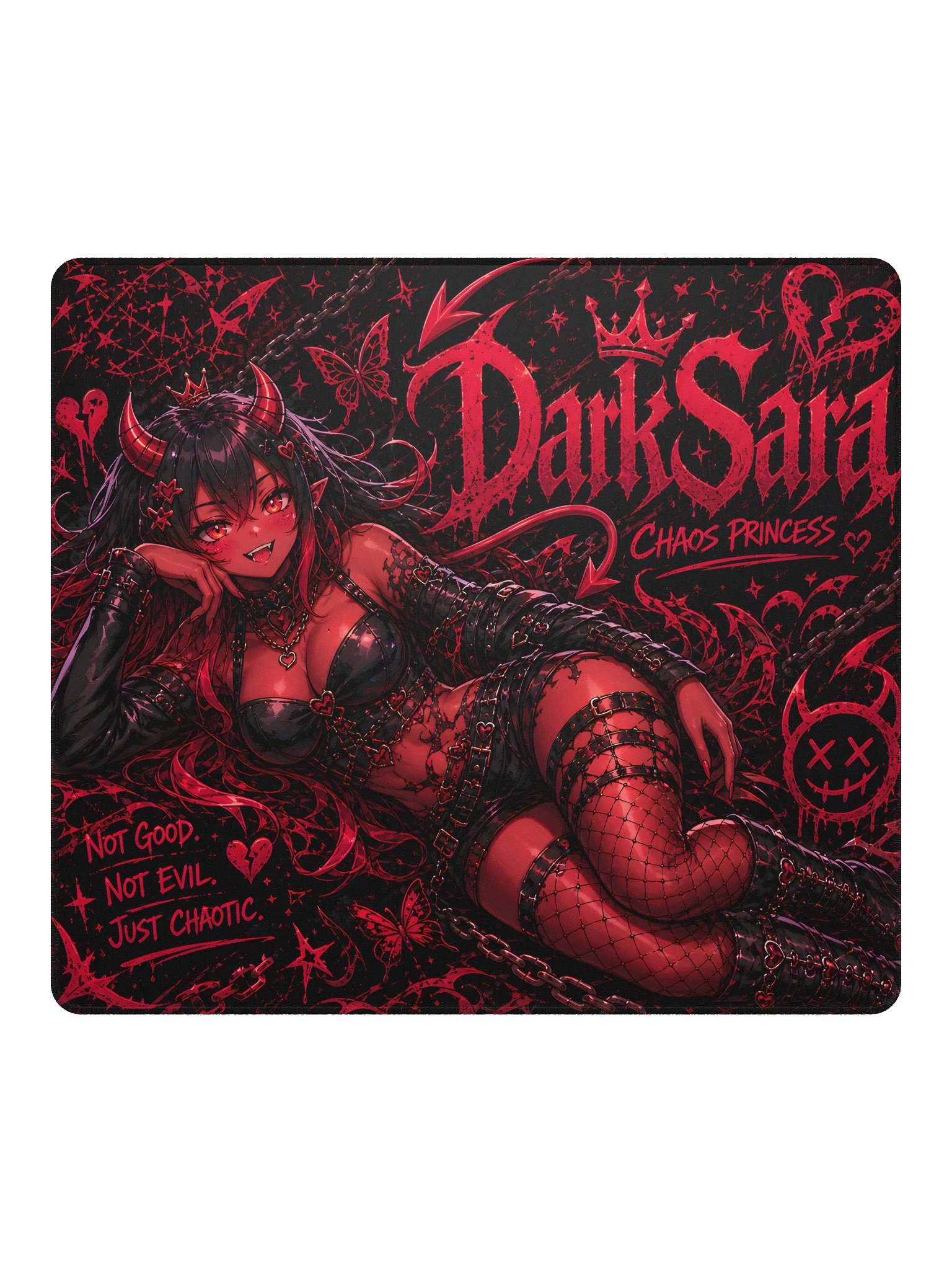 DarkSara Chaos Princess Gaming Mouse Pad product image (2)