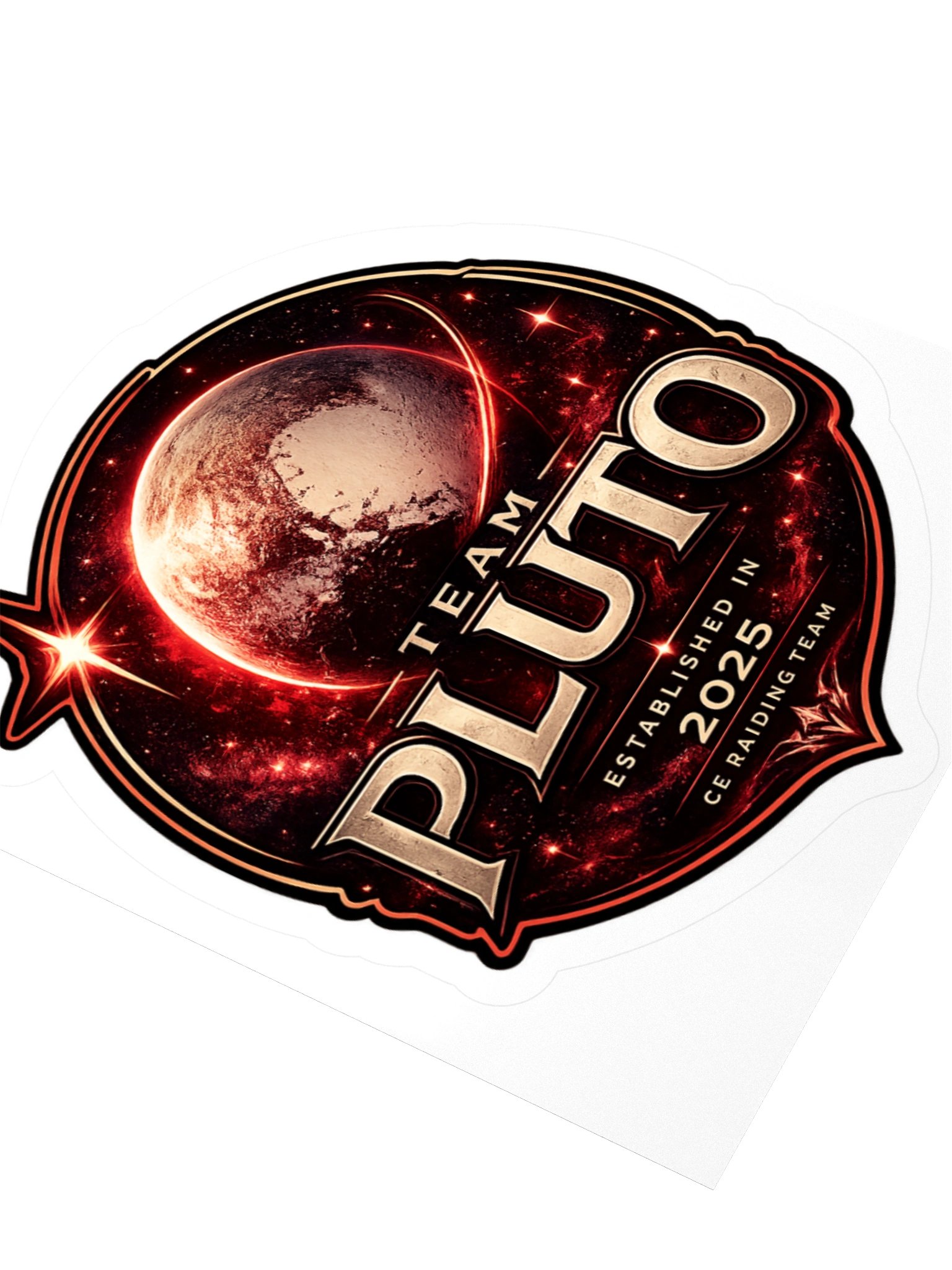 Pluto Team Sticker product image (3)