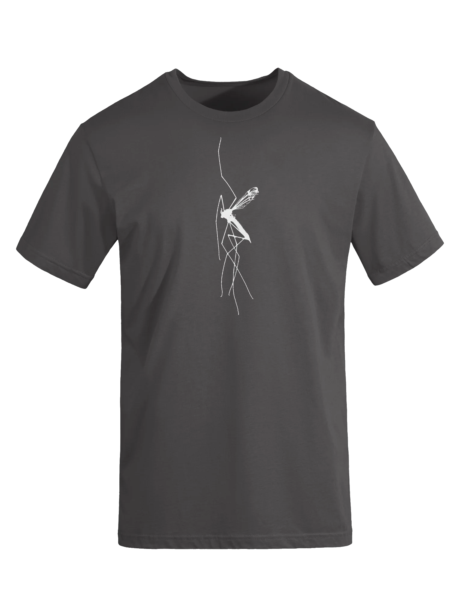 Mosquito Scan, 1993 — White Print T-Shirt