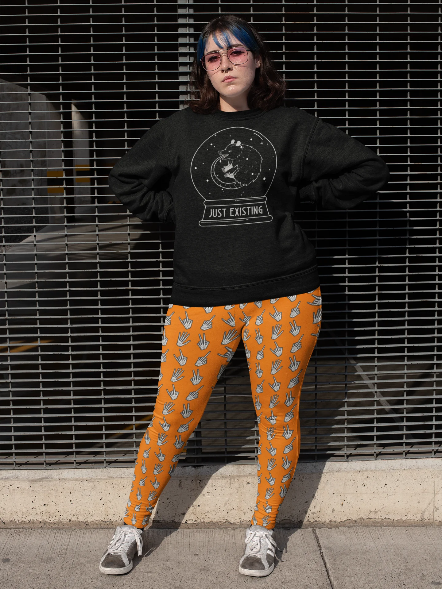 Just Existing classic sweatshirt product image (1)