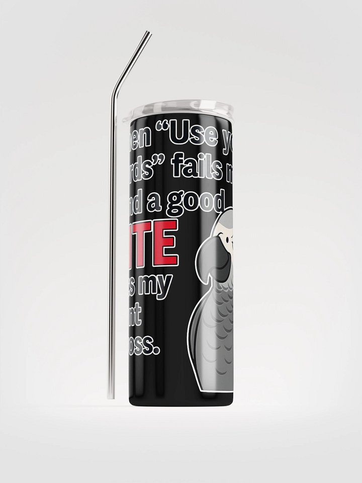 Grey Communication Skills Tumbler product image (1)