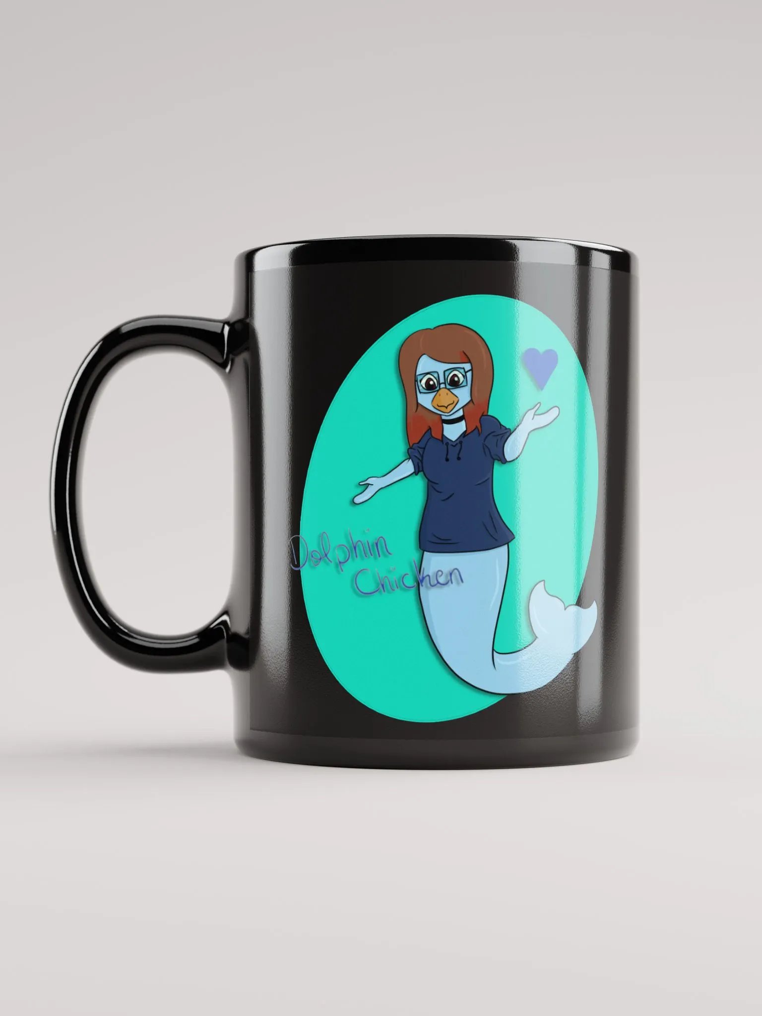 Dolphin's DC Mug (Black) product image (6)