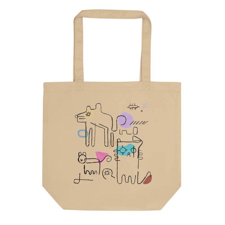 Cave Art Eco-Friendly Tote Bag product image (1)