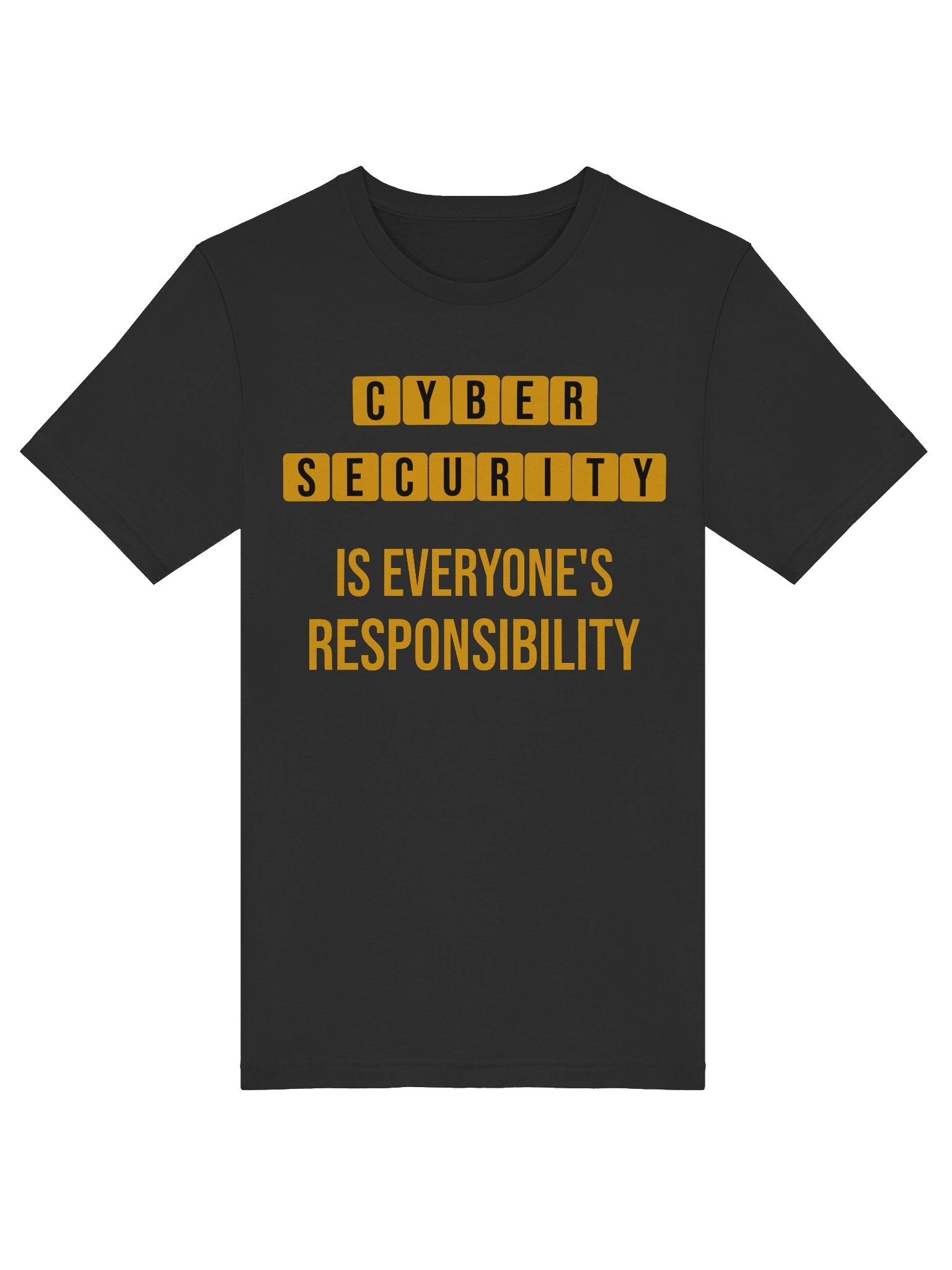 Cybersecurity Is Everyone's Responsibility - Cybersecurity Awareness Month T-Shirt | Infosec Gift product image (3)