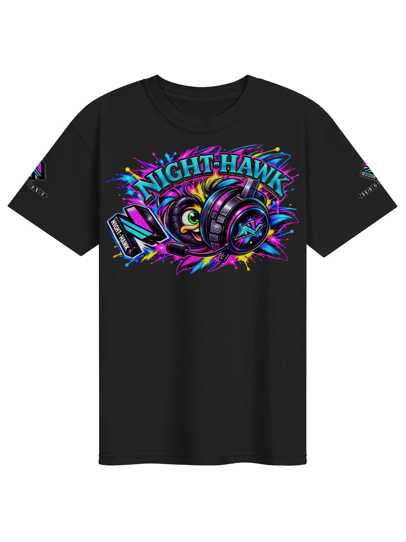 Night-Hawk Gamer Logo Tee product image (1)