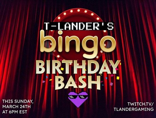 Guess whose birthday is this weekend!! We are celebrating my 27th birthday with our first ever bingo night where you can play...