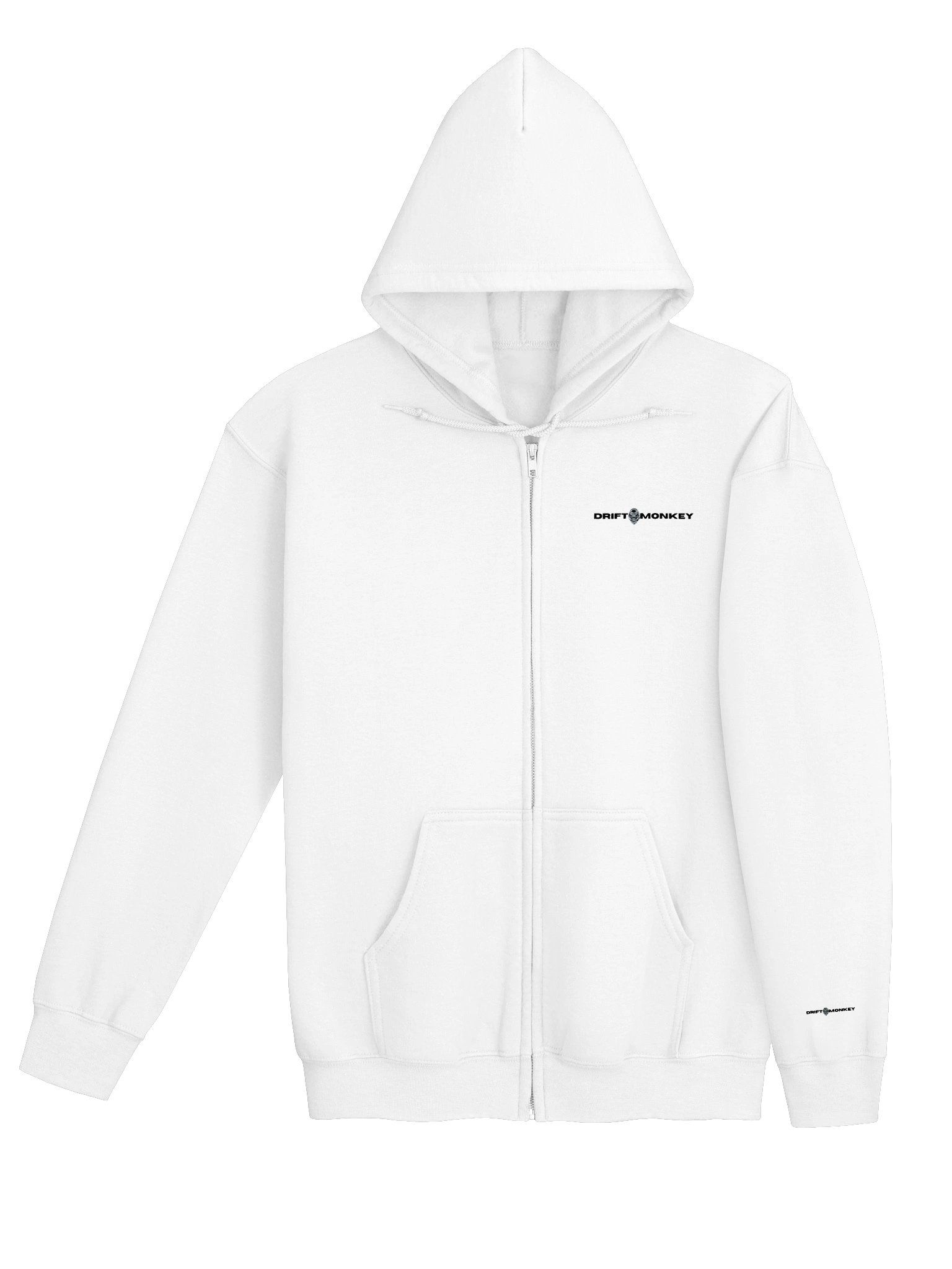 DRIFTMONKEY Monkey Logo Zip Hoodie product image (4)