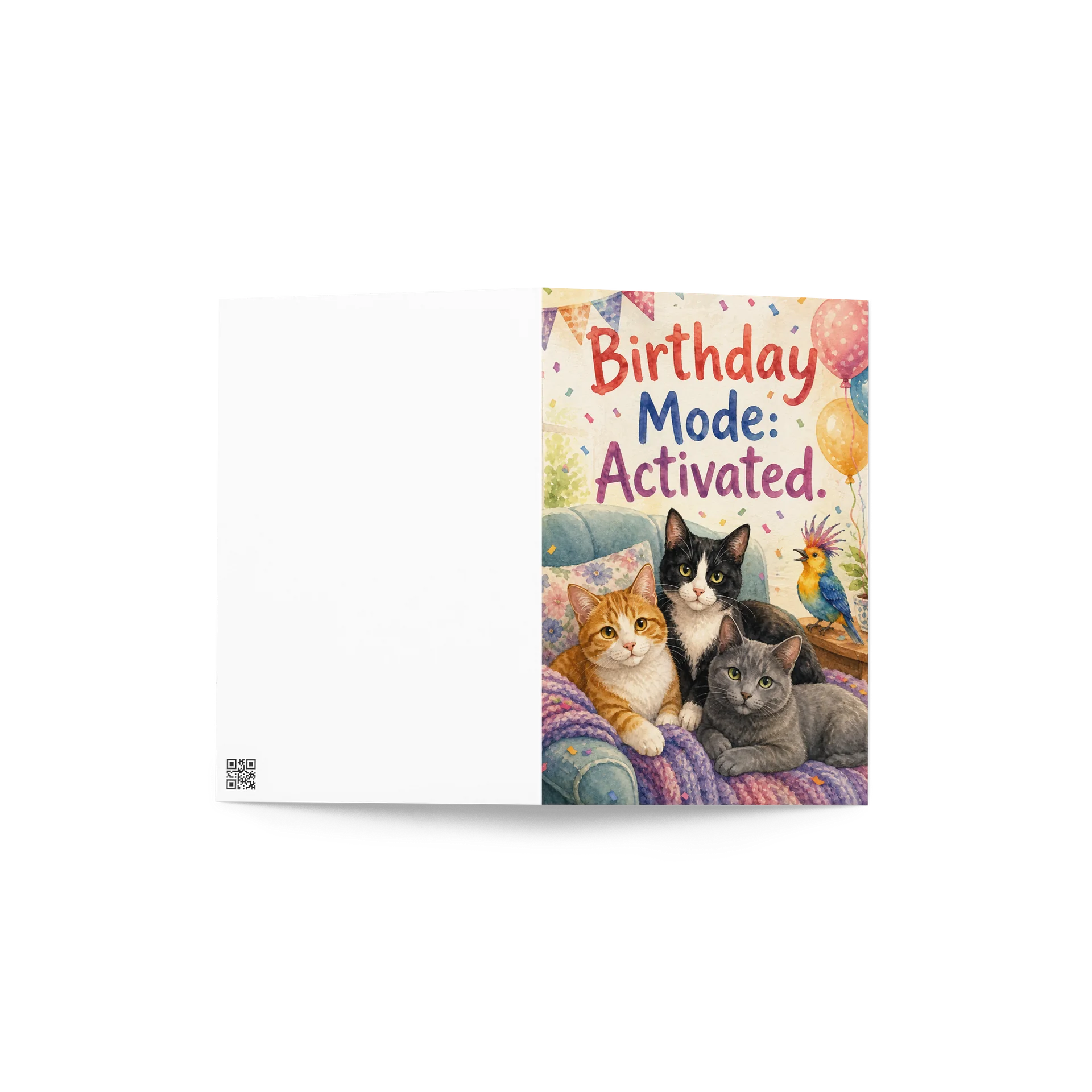 Birthday Mode Pet Greeting Card product image (4)