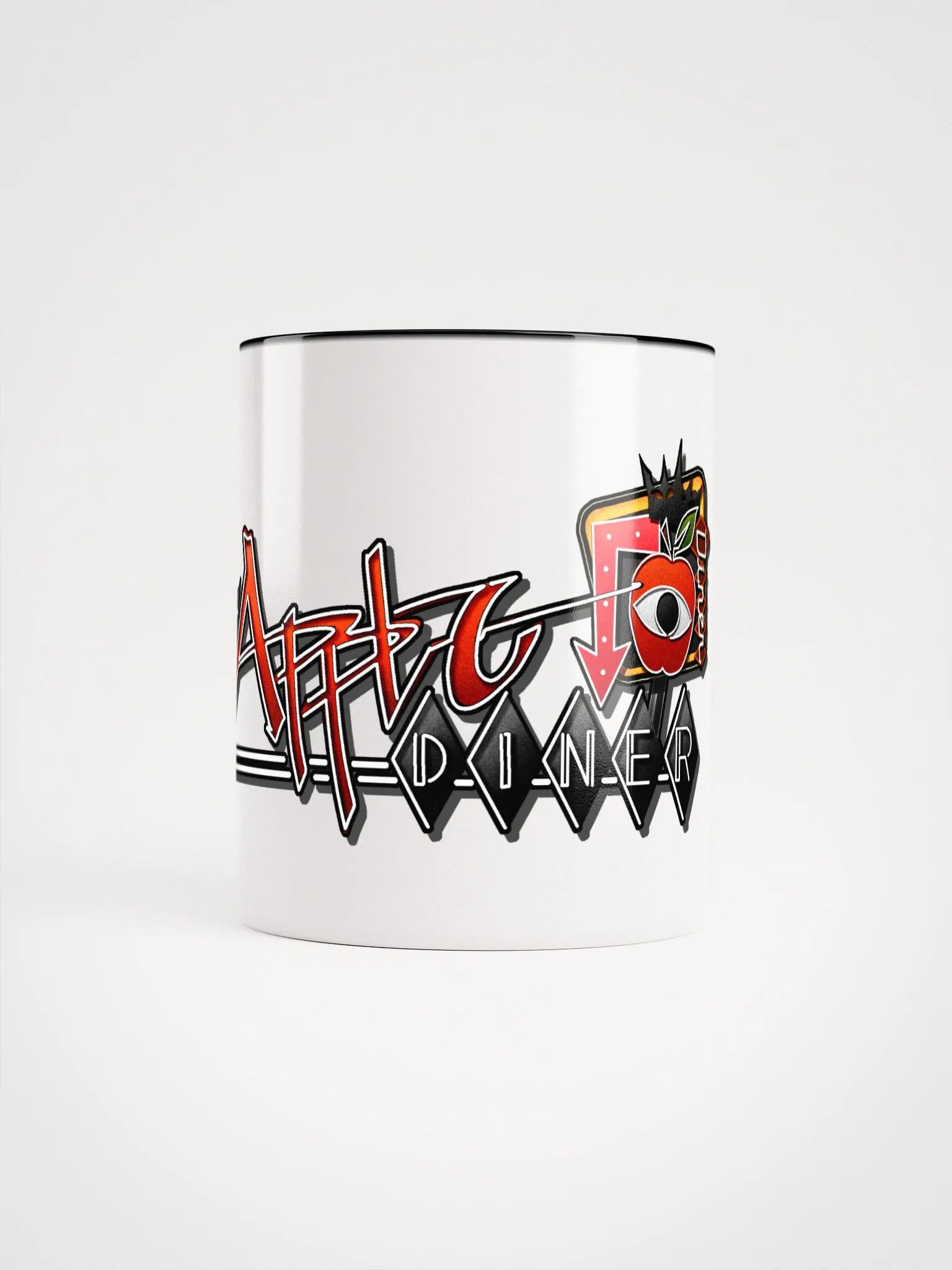 King Apple Diner ✦ Ceramic Mug with Color Inside product image (29)