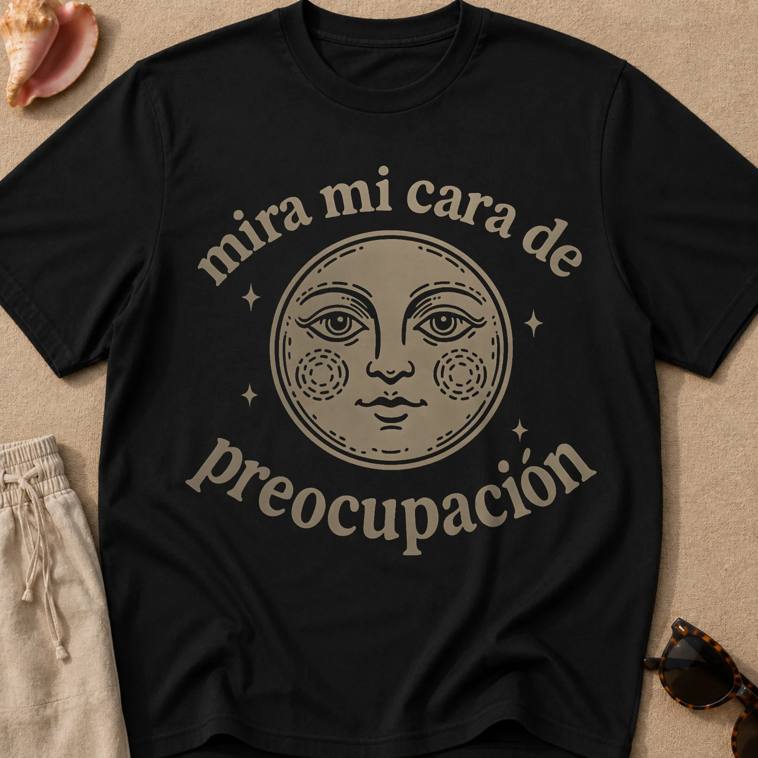 Mira Mi Cara de Preocupación Camiseta Unisex product image (1)