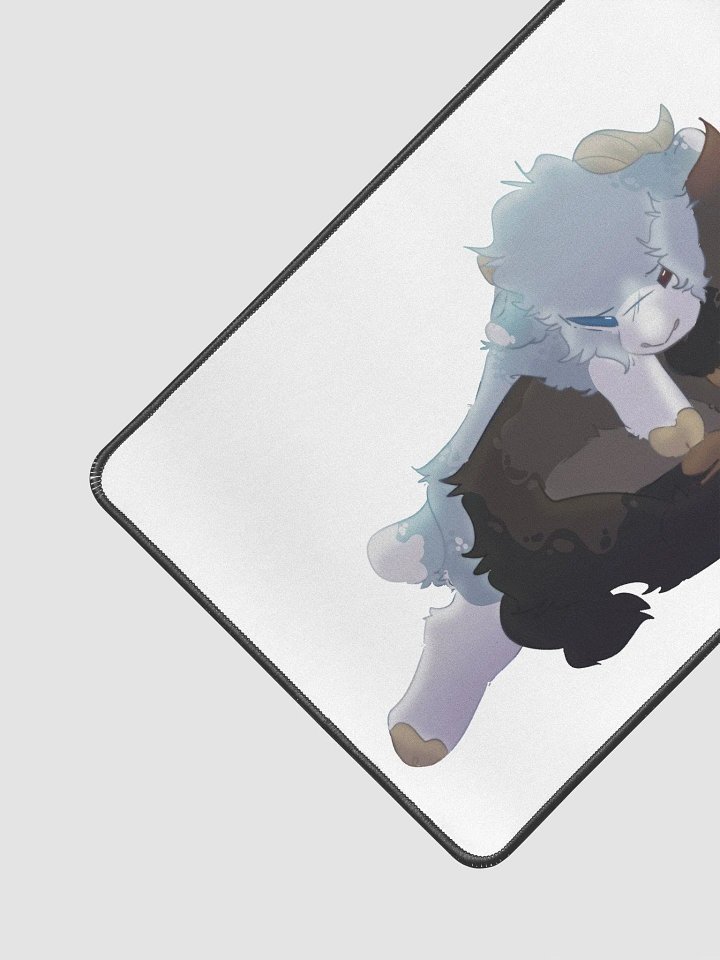 Goat Cuddles 3 Desk Mat 12