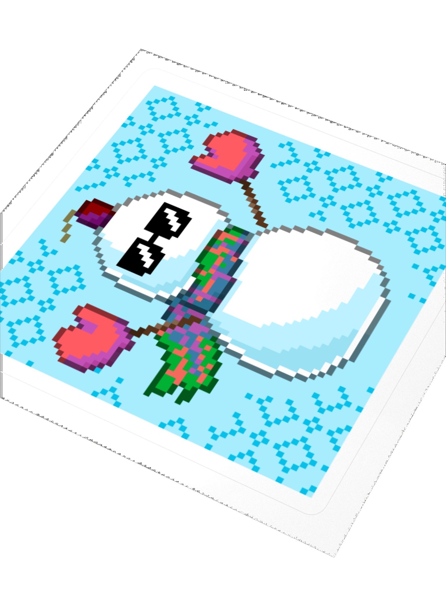 Cool Snowman Sticker product image (7)