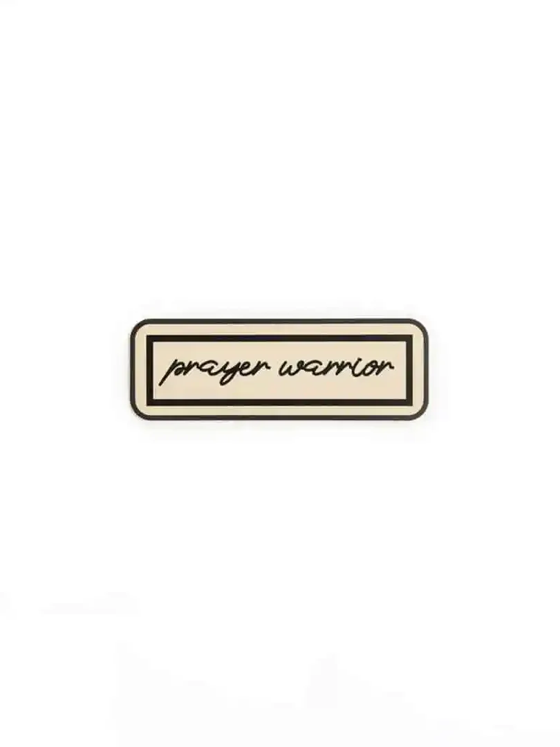 Prayer Warrior Sticker product image (1)