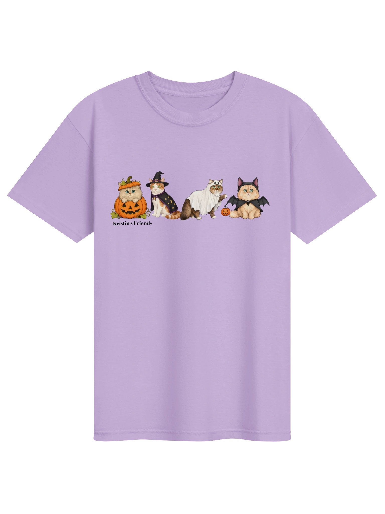 Kristin's Friends Halloween Cats T shirt product image (1)