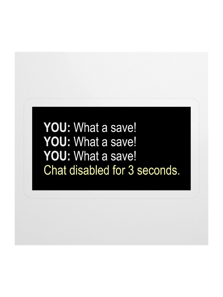 What A Save! Sticker product image (2)