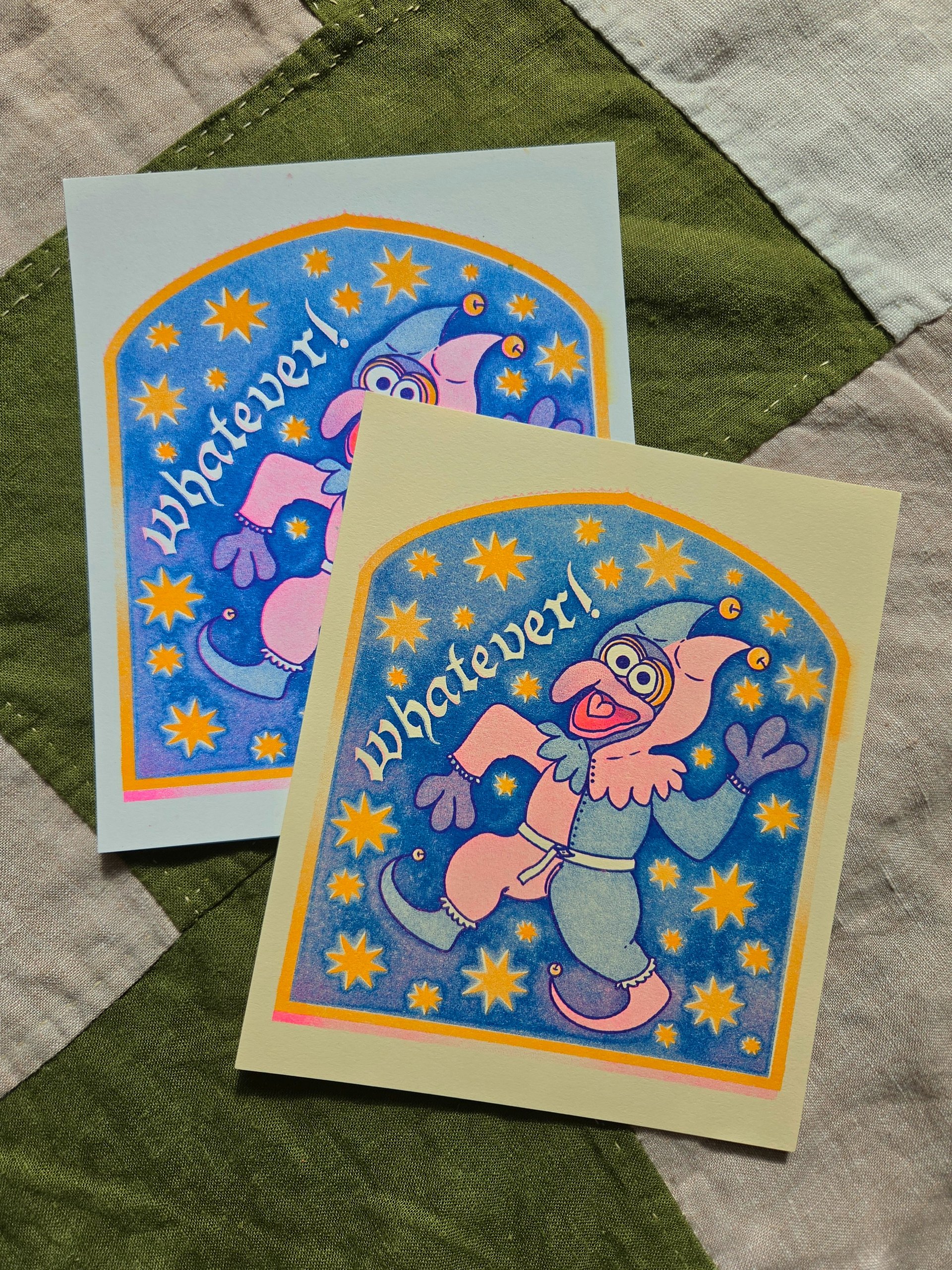 Whatever! Gonzo Riso Print product image (1)