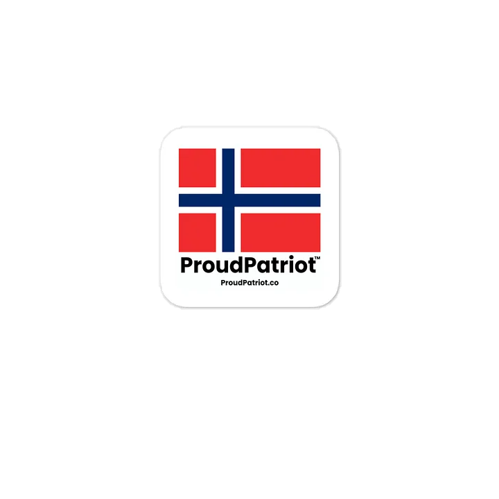 Norway Flag Vinyl Sticker product image (1)