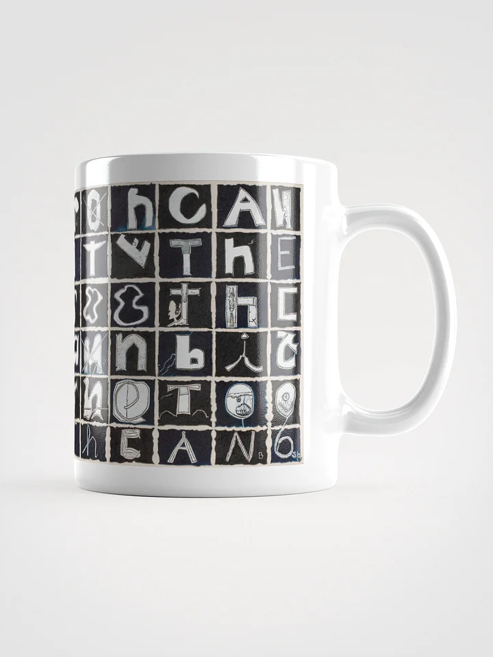 The Tooth Can Bite White Glossy Mug product image (1)