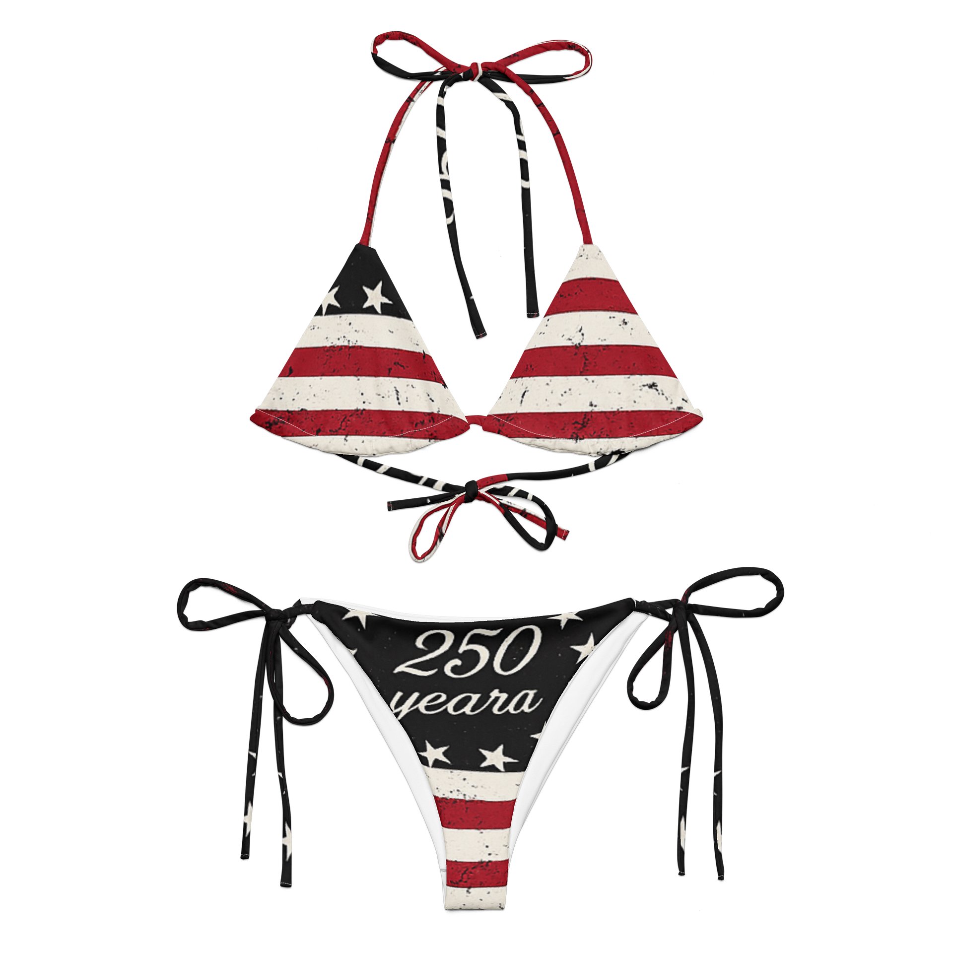 Limited Edition 1776–2026 anniversary Flag String Bikini product image (1)