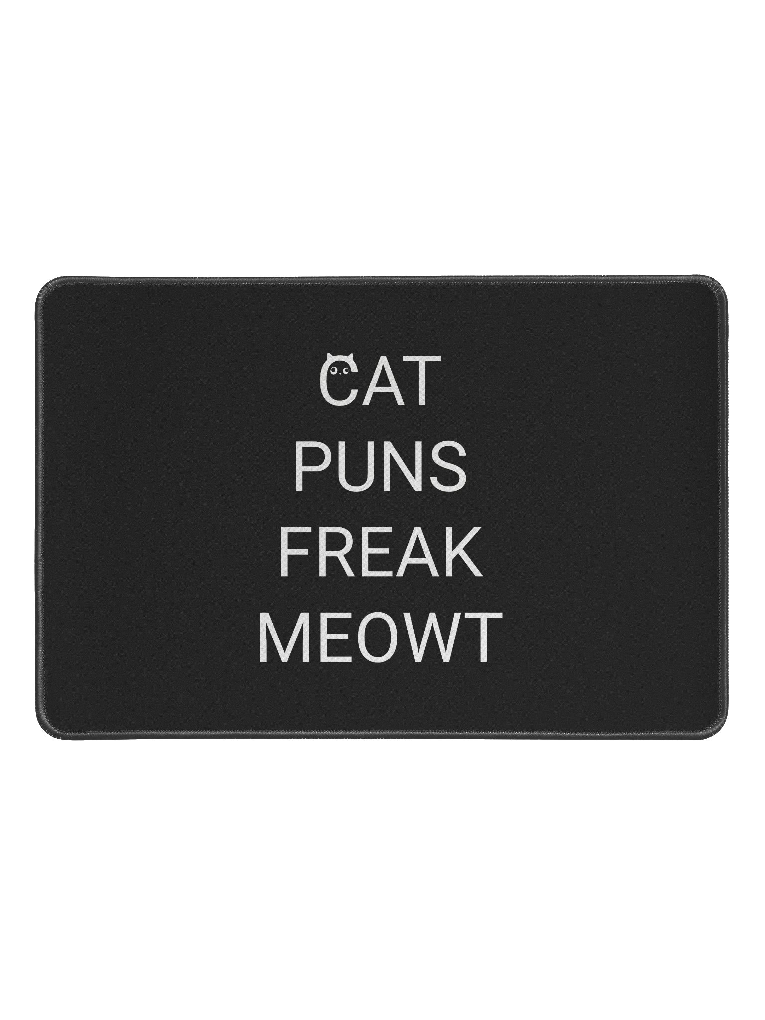 Cat Puns Desk Mat product image (1)