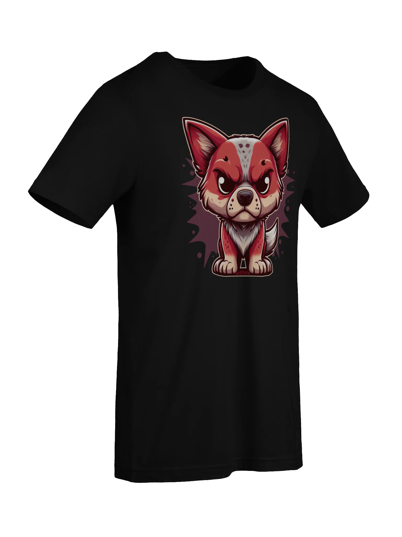 Australian Cattle Dog/Red Heeler Angry Pup - Premium Unisex T-shirt product image (3)