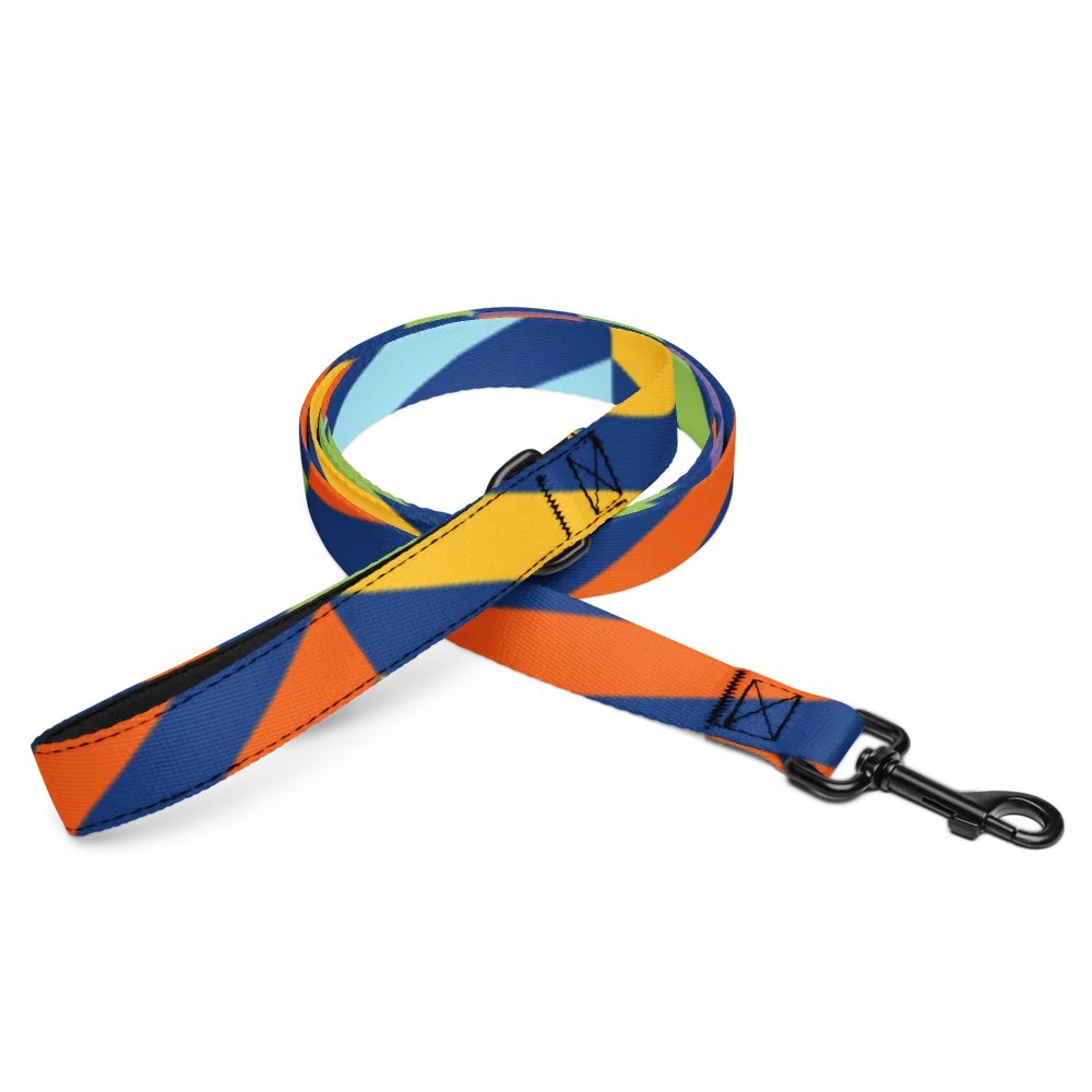 Lucky Dog Spectrum Stripes Pet Leash #002 product image (1)